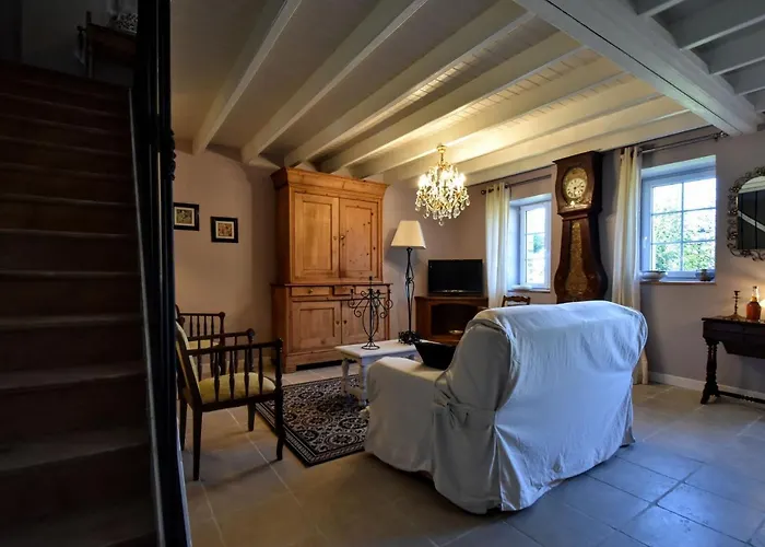 Near Mont Saint-michel Ferienhaus La Barre-de-Semilly